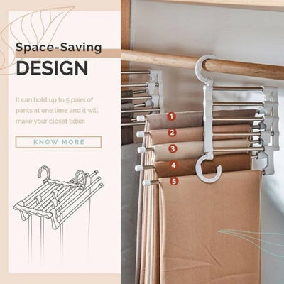 5 in 1  Foldable Hangers for Clothes