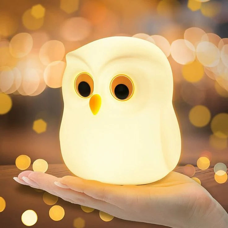 Night Owl Light- Silicon USB Rechargeable Animal Lamps