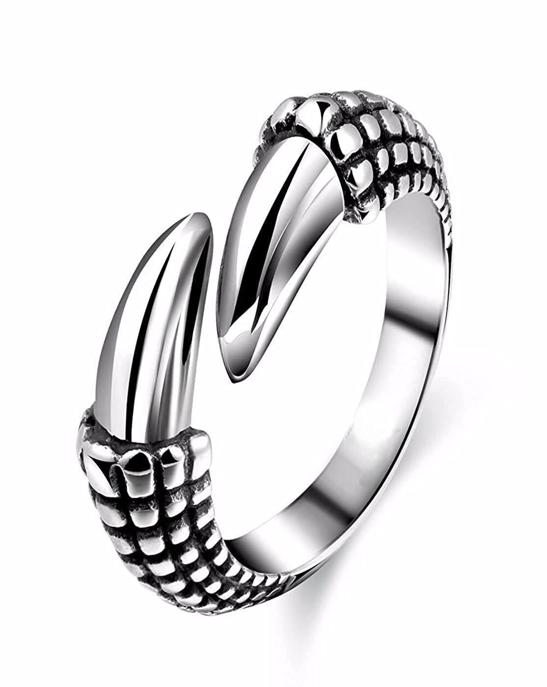 Saizen Silver Rings for Men