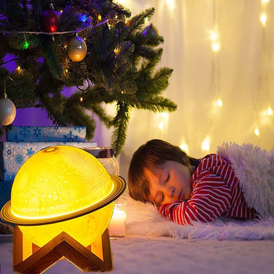 Celestial Glow Moon-Shaped Humidifier & Aroma Diffuser 2 in 1 (Lamp and Diffuser)