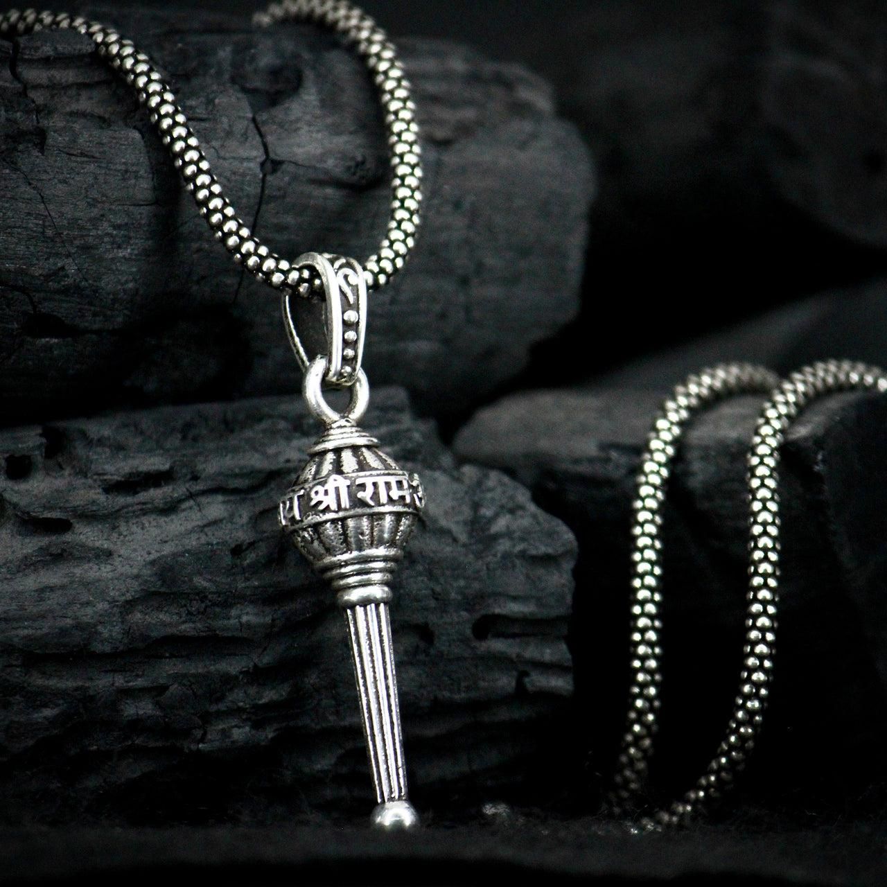 Silver Gada Pendant Chain