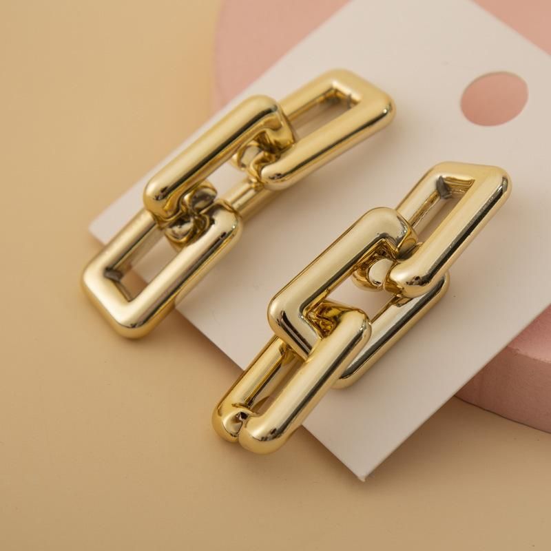 Korean Geometric Wild Drop Earrings 2 Pcs/Set