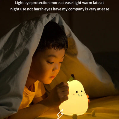 Pear Night Light Lamp (Raksha Bandhan Special Sale)