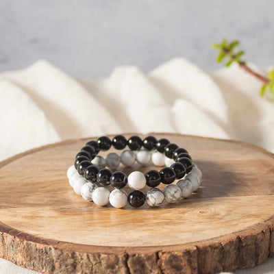 Howlite Couple Bracelets (Pack of 2)