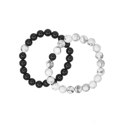 Howlite Couple Bracelets (Pack of 2)