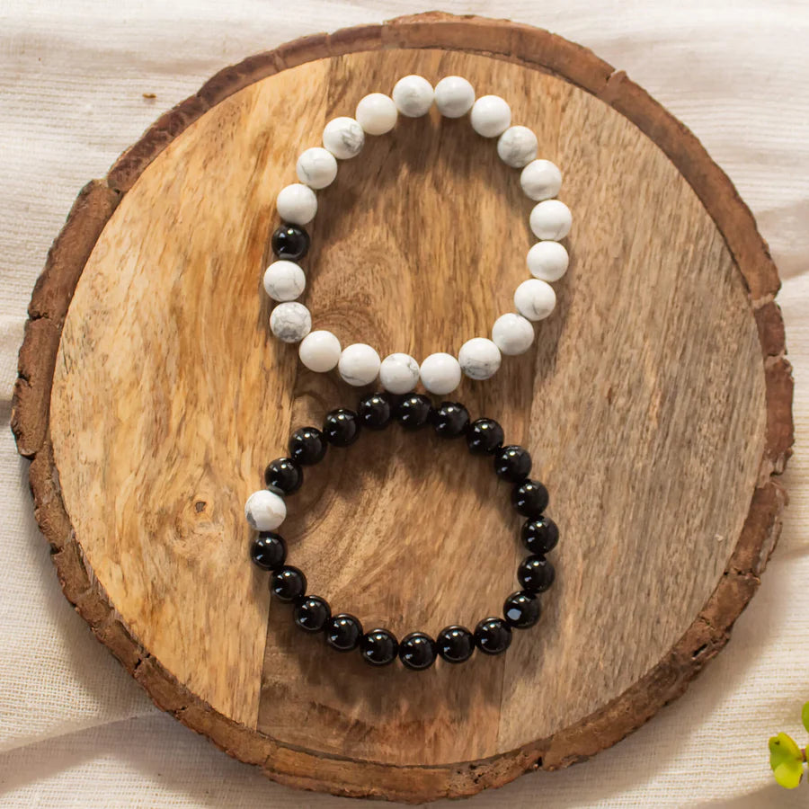 Howlite Couple Bracelets (Pack of 2)